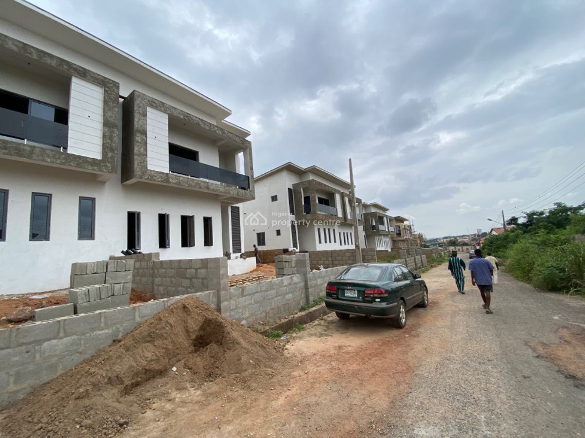 Carcass 4 Bedroom Duplex, Ibara Housing Estate, Abeokuta South, Ogun, Semi-detached Duplex for Sale