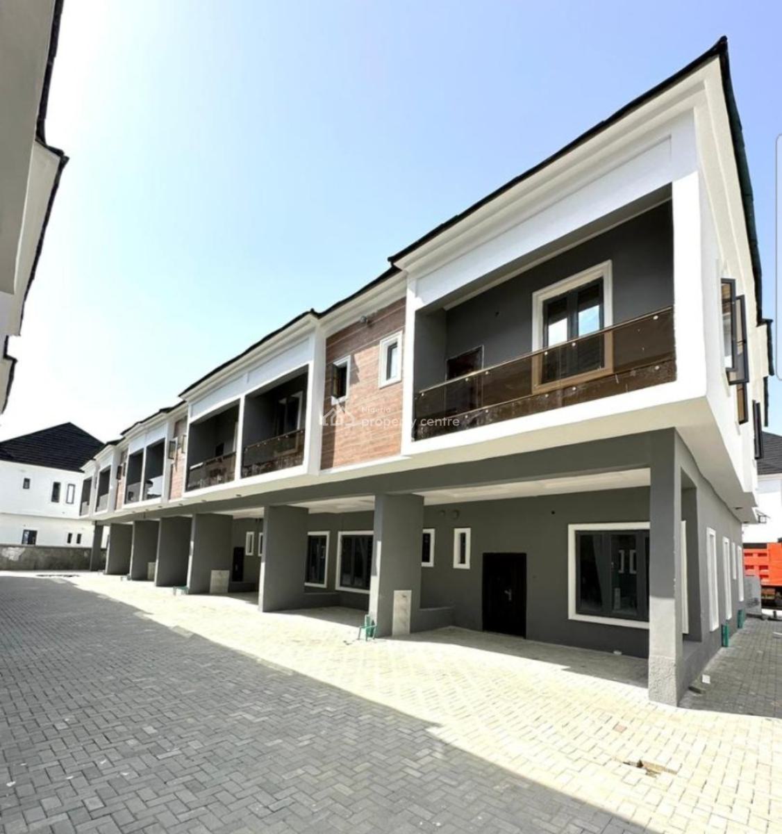 New 4-bedroom Terrace Duplex, Harris Drive, Vgc, Lekki, Lagos, Terraced Duplex for Rent