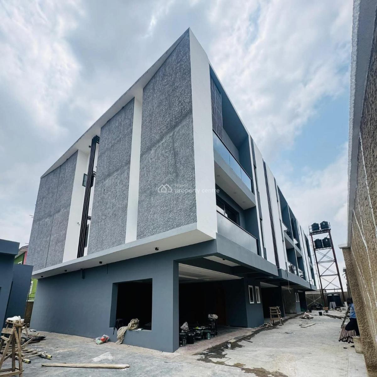 New 5 Bedroom Terrace Duplex with Bq, Opebi, Ikeja, Lagos, Terraced Duplex for Sale