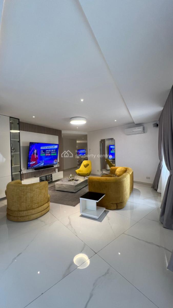Waterfront Luxury 2bedroom Apartment with Boat Jetty Access, Ikoyi, Lagos, Flat / Apartment Short Let