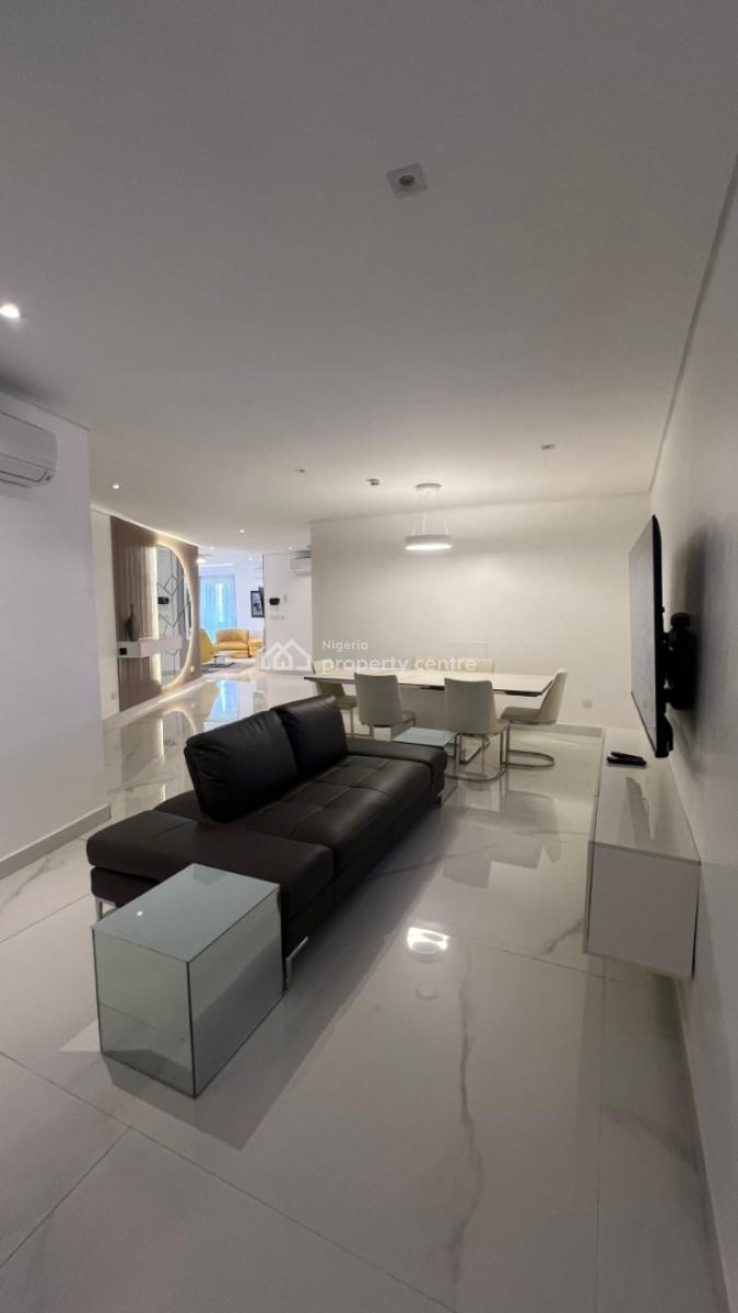 Waterfront Luxury 2bedroom Apartment with Boat Jetty Access, Ikoyi, Lagos, Flat / Apartment Short Let
