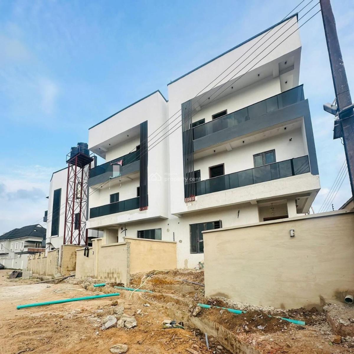 New 4 Bedroom Semi Detached Duplex in Estate, New Oko-oba, Agege, Lagos, Semi-detached Duplex for Sale