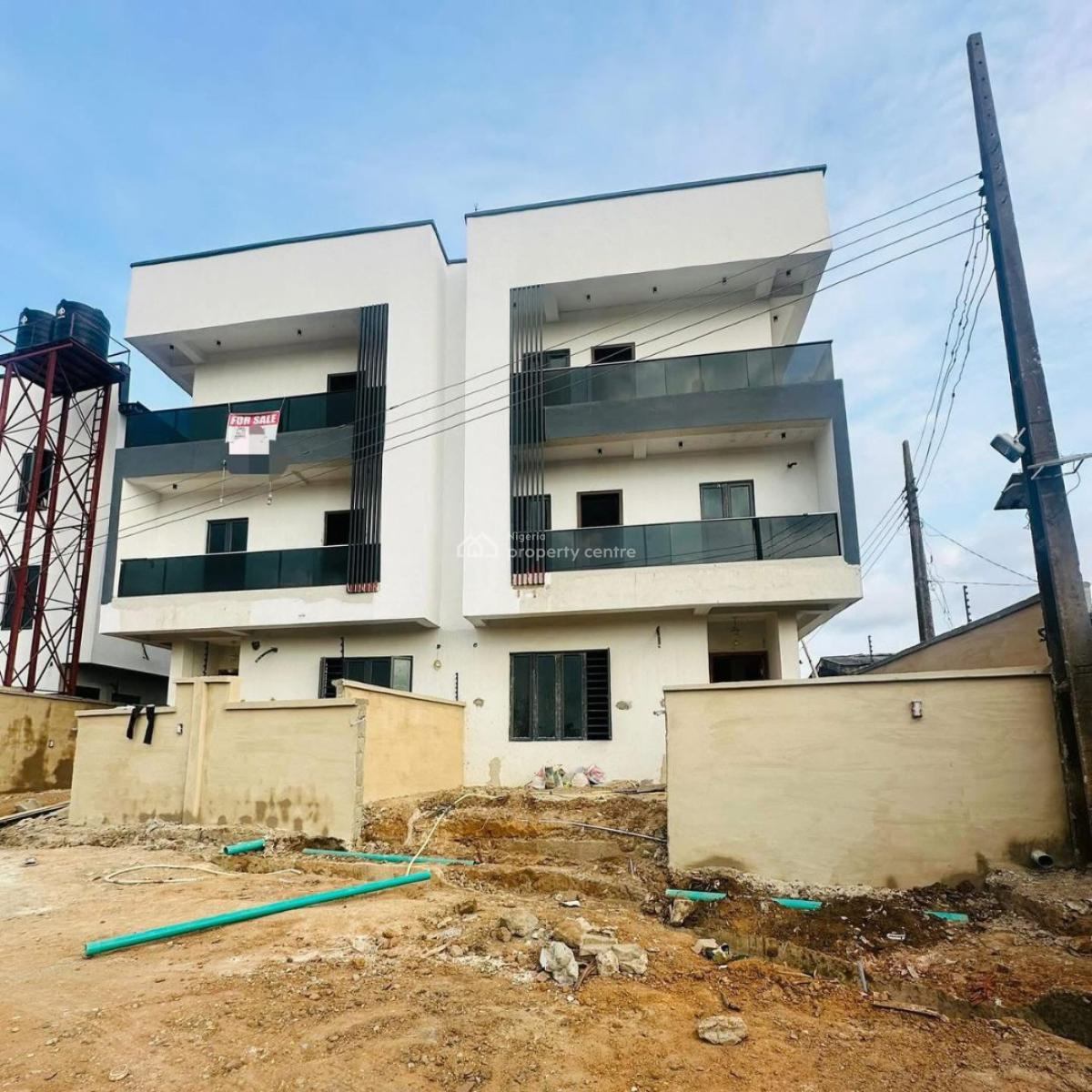 New 4 Bedroom Semi Detached Duplex in Estate, New Oko-oba, Agege, Lagos, Semi-detached Duplex for Sale