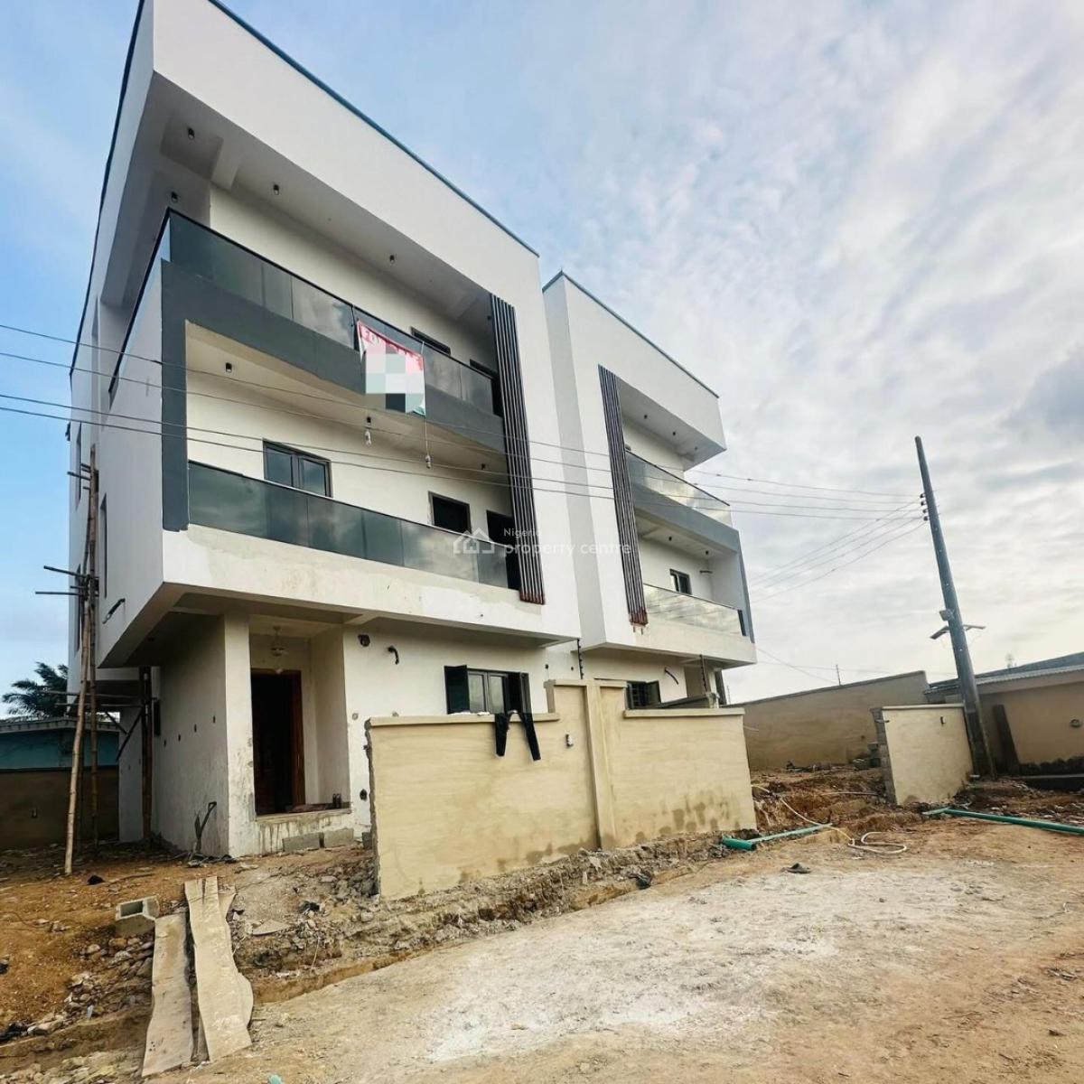 New 4 Bedroom Semi Detached Duplex in Estate, New Oko-oba, Agege, Lagos, Semi-detached Duplex for Sale