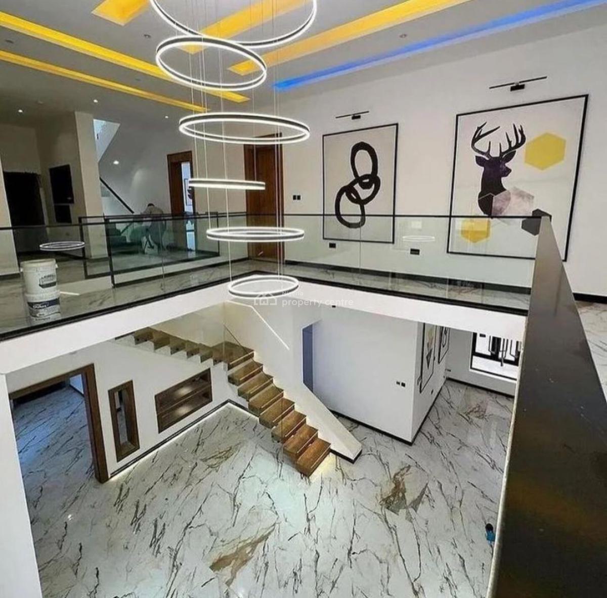 Contemporary 6 Bedroom Fully Detached Duplex Inclusive of Bq, Asokoro District, Abuja, Detached Duplex for Sale