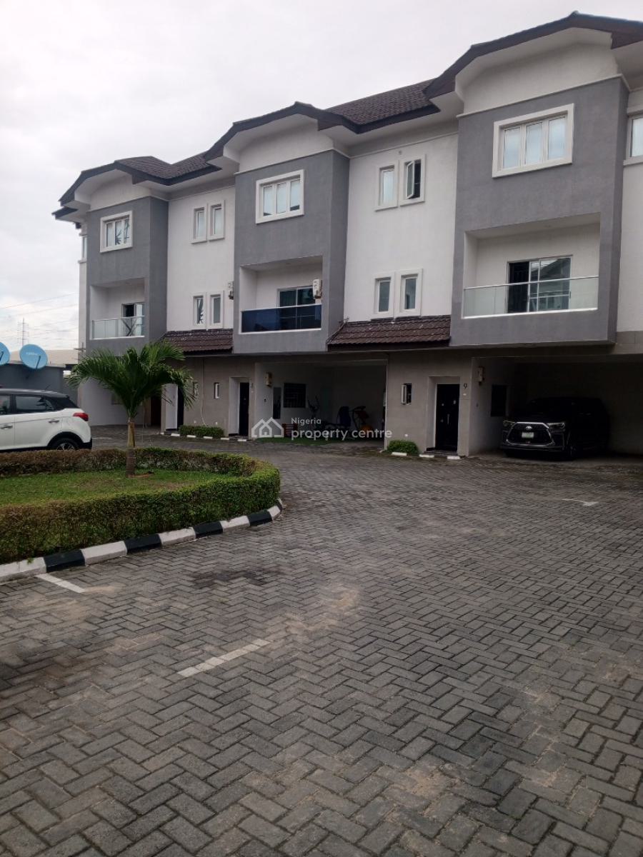Luxury 3 Bedroom Terrace Duplex with Bq in Mini Estate, Lekki Phase 1, Lekki, Lagos, Terraced Duplex for Sale