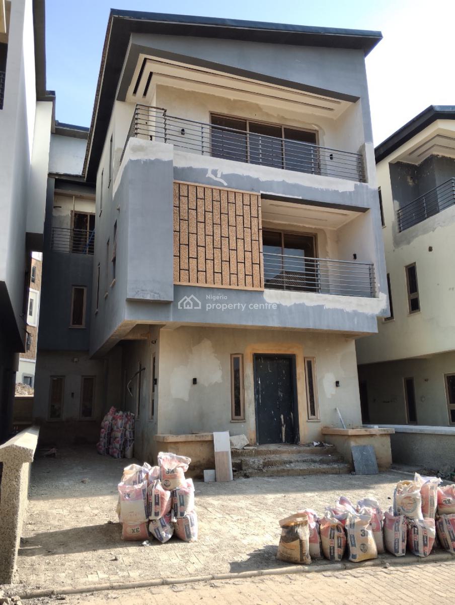 Newly Built 4 Bedrooms Detached Duplex with a Bq, Akin Eleojo Crescent, Mabushi, Abuja, Detached Duplex for Sale