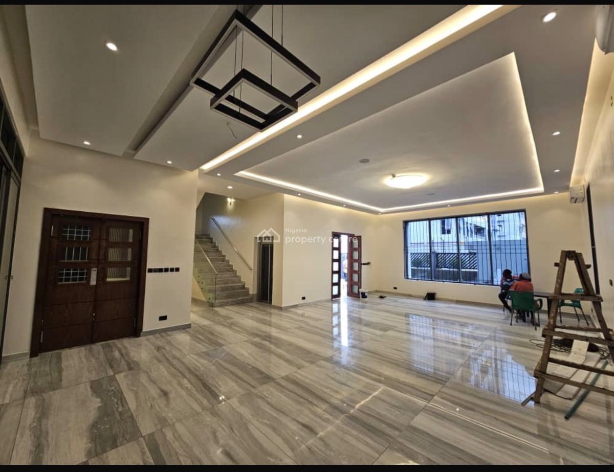 5 Bedroom Fully Detached House with Cinema Pool 2 Bqs, Banana Island, Ikoyi, Lagos, Detached Duplex for Sale