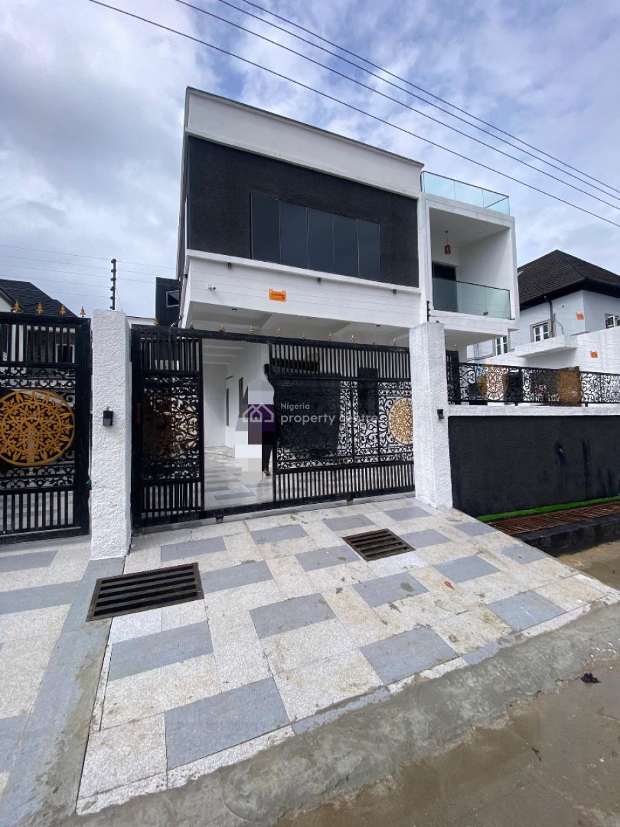 5 Bedroom Fully Detached Duplex with a Room Bq, Westend Estate, Ikota, Lekki, Lagos, Detached Duplex for Sale