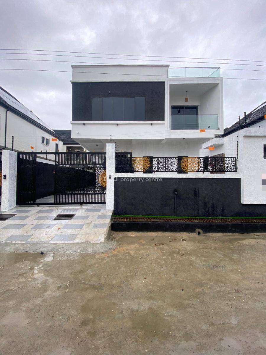 5 Bedroom Fully Detached Duplex with a Room Bq, Westend Estate, Ikota, Lekki, Lagos, Detached Duplex for Sale