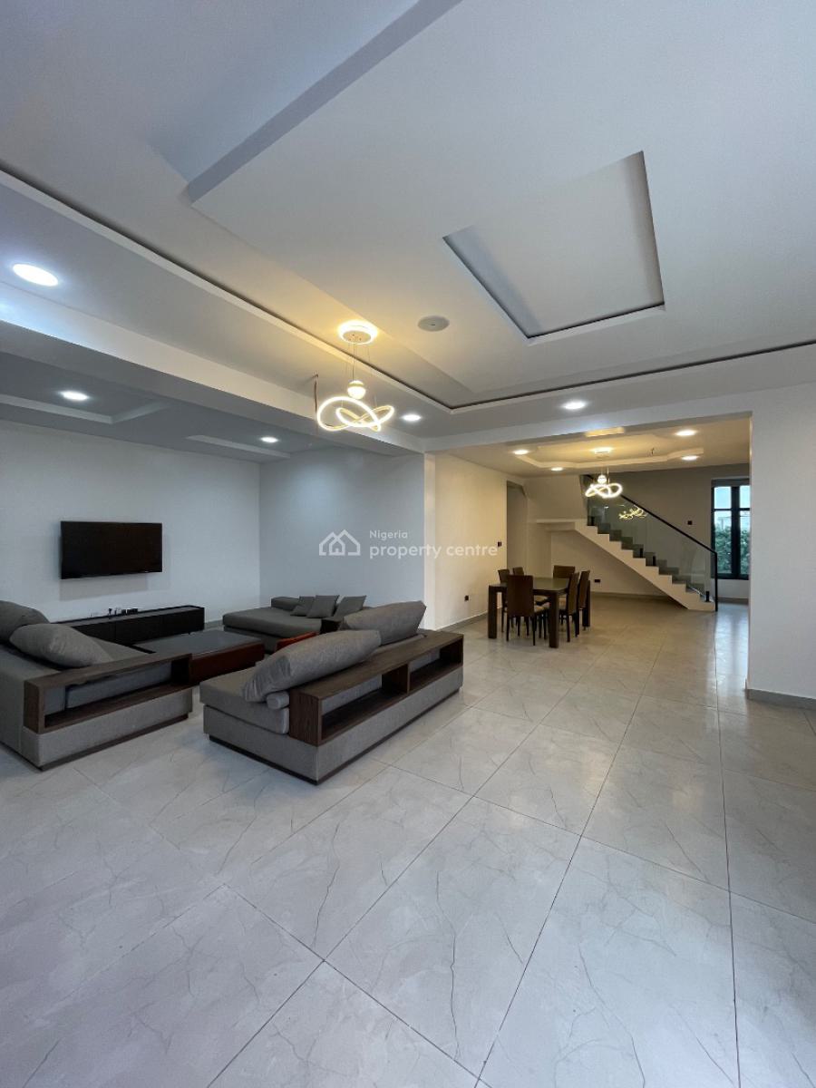 Premium Fully Furnished 4 Bedroom Maisonette Penthouse + Bq, Shonibare Estate, Maryland, Lagos, Terraced Duplex for Sale