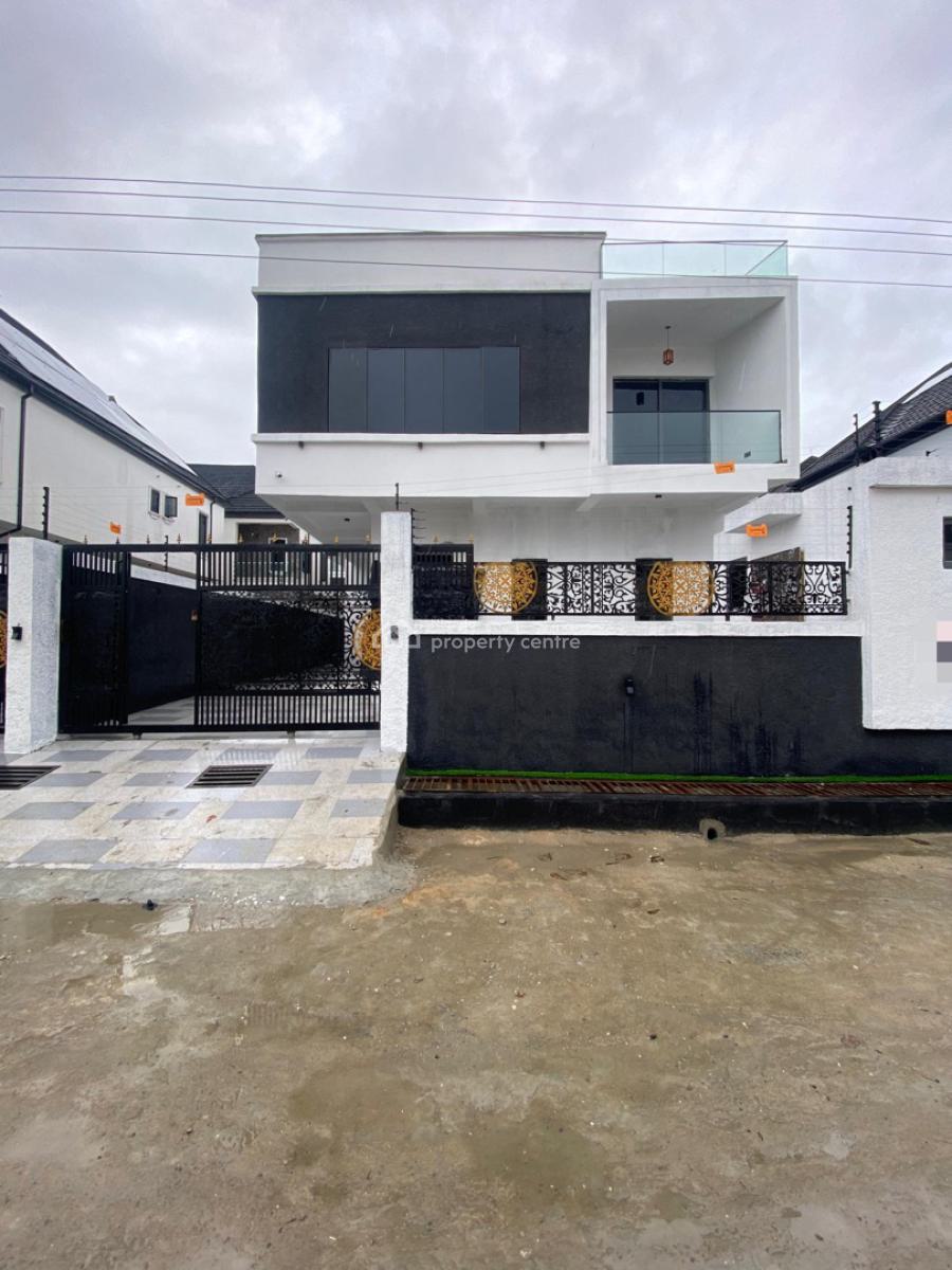 5 Bedroom Fully Detached Duplex with Bq, Westend Estate, Lekki, Lagos, Detached Duplex for Sale