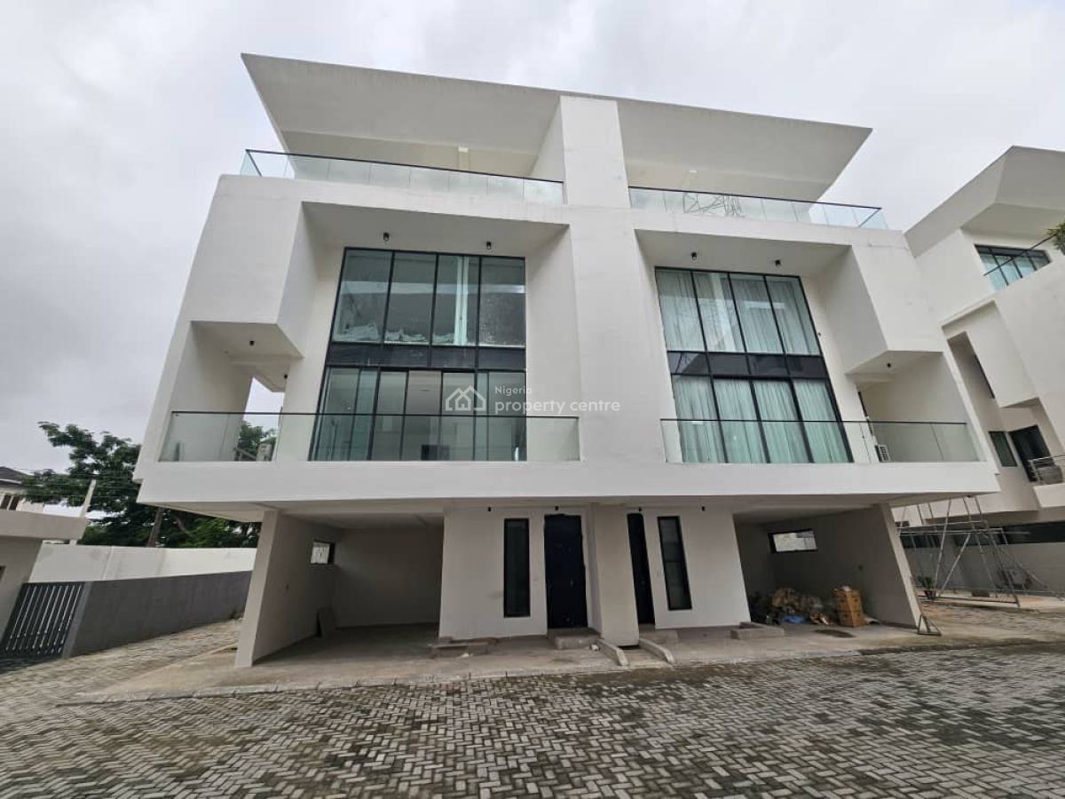 Luxury & Fully Serviced 4 Bedroom Semi Detached Duplex with 2rooms Bq, Ikoyi, Lagos, Semi-detached Duplex for Sale