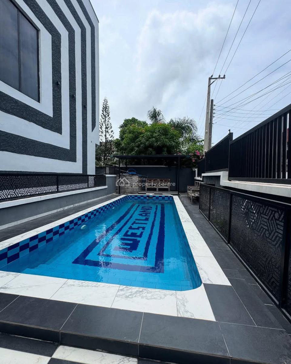 Spacious 4 Bedroom Terrace Duplex with Swimming Pool and Bq, Ologolo, Lekki, Lagos, Terraced Duplex for Sale