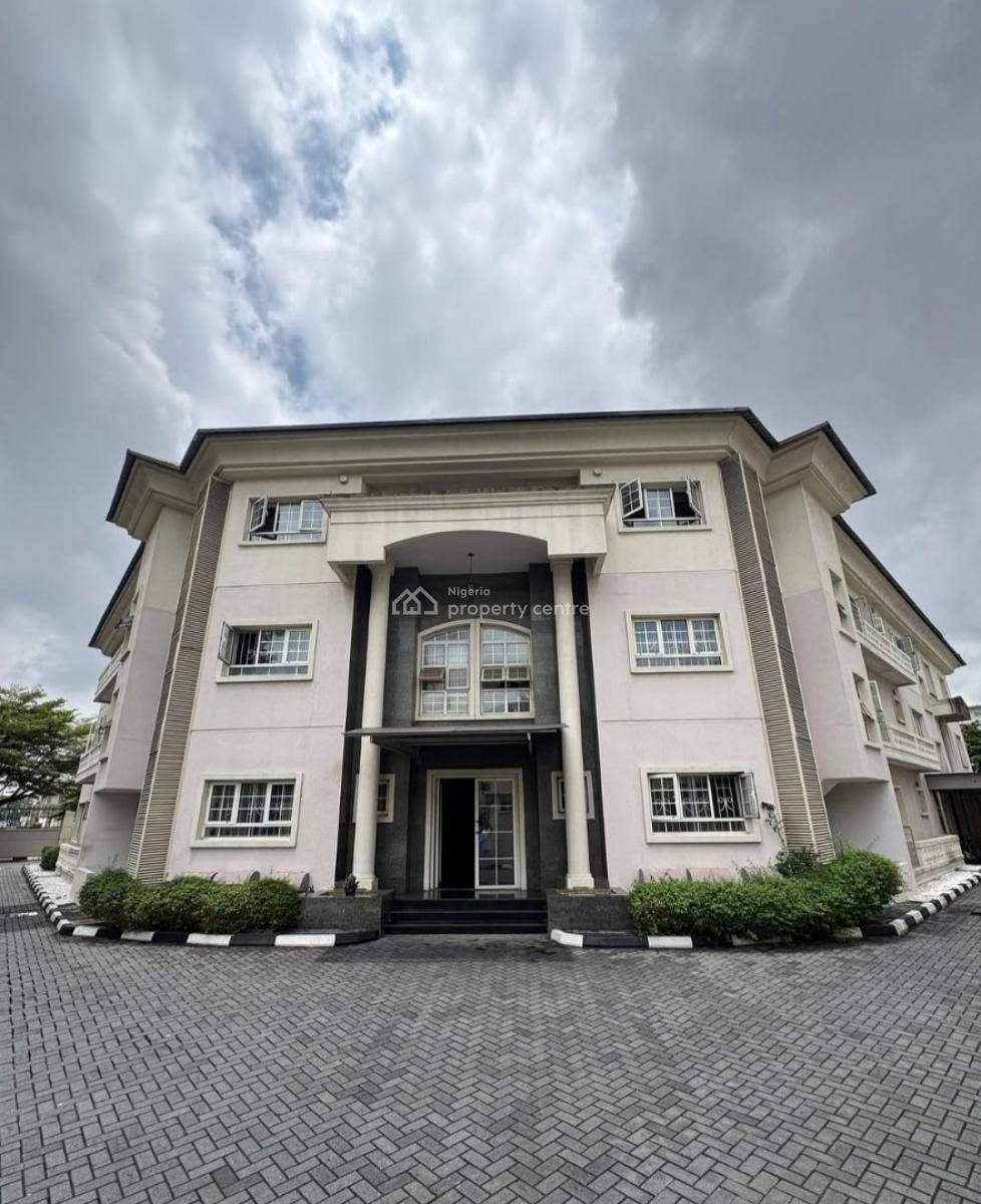 Serviced with 24/7 Power Supply 3 Bedroom En-suite Flat with Fitted Ki, Ikoyi, Lagos, Flat / Apartment for Rent