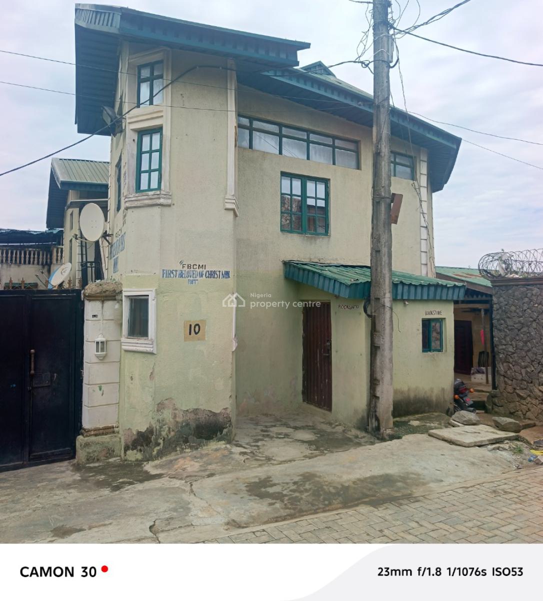 527 Sqm Residential Land with Structure Has C of O, Ogunusi Road, Ojodu, Lagos, Land for Sale