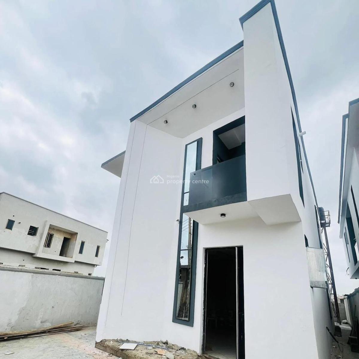New 4bedroom Fully Detached Duplex in Estate, Gated Estate Fagba Ogba, Fagba, Agege, Lagos, Detached Duplex for Sale
