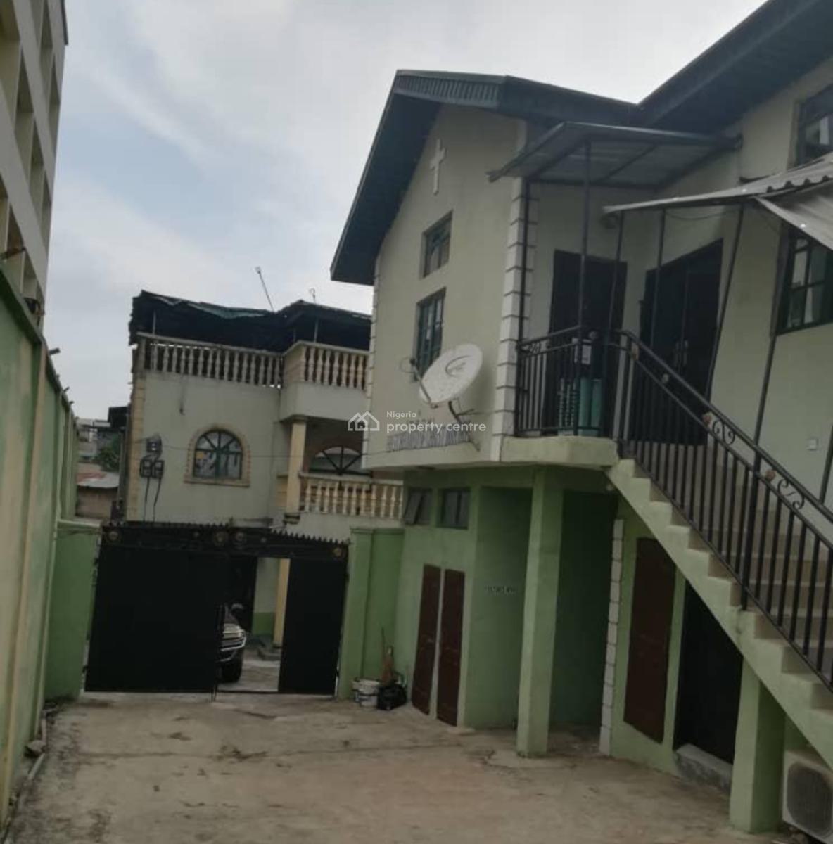 Upstairs,big Hall and 2 Offices Downstairs with  4 Toilets , That Can, Omole Phase 1, Ikeja, Lagos, Plaza / Complex / Mall for Sale