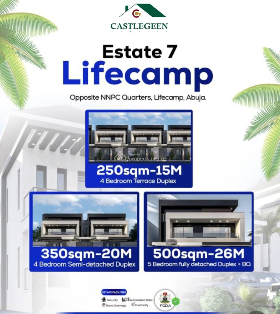 Fcda Plots, Opposite Nnpc Estate By Sow Residence, Life Camp, Abuja, Residential Land for Sale
