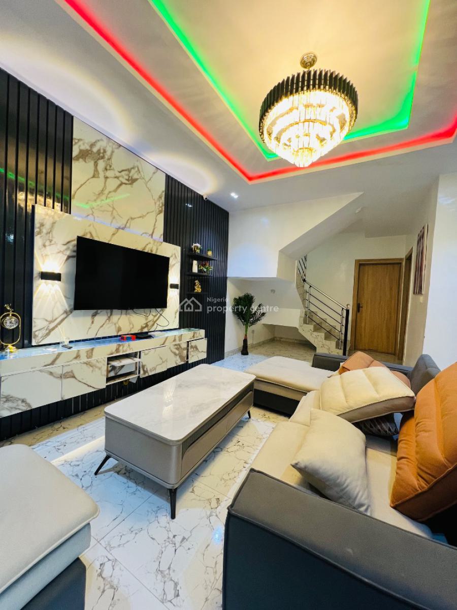 Well Built 4bedroom Semi Detached Duplex, Orchid Rd, Lekki, Lagos, Semi-detached Duplex for Rent