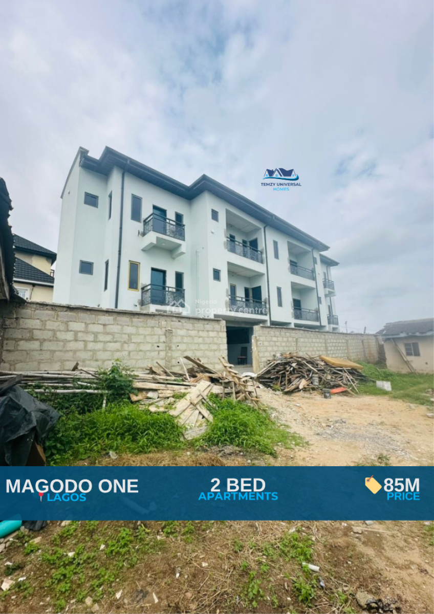 Affordable 2 Bedroom Apartment in a Serene Neighborhood, Gra Phase 1, Magodo, Lagos, Flat / Apartment for Sale