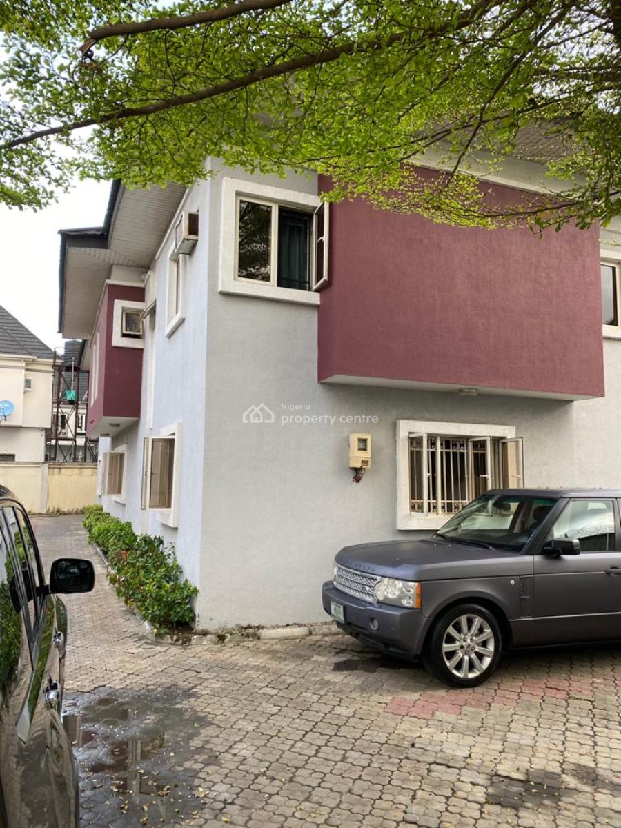 Urgent Distress  4 Bedroom Semi Detached Building Corner Piece in, Arcadia Mews Estate, Osapa, Lekki, Lagos, Semi-detached Duplex for Sale