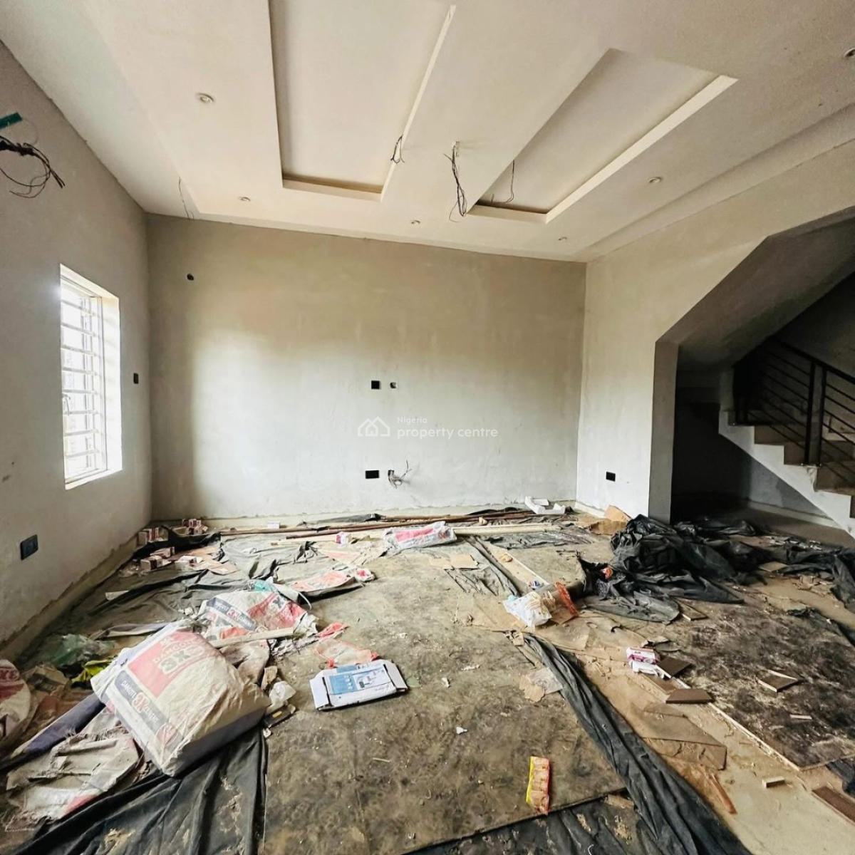 New 4 Bedroom Semi Detached Duplex with Personal Compound, Dopemu, Agege, Lagos, Semi-detached Duplex for Sale