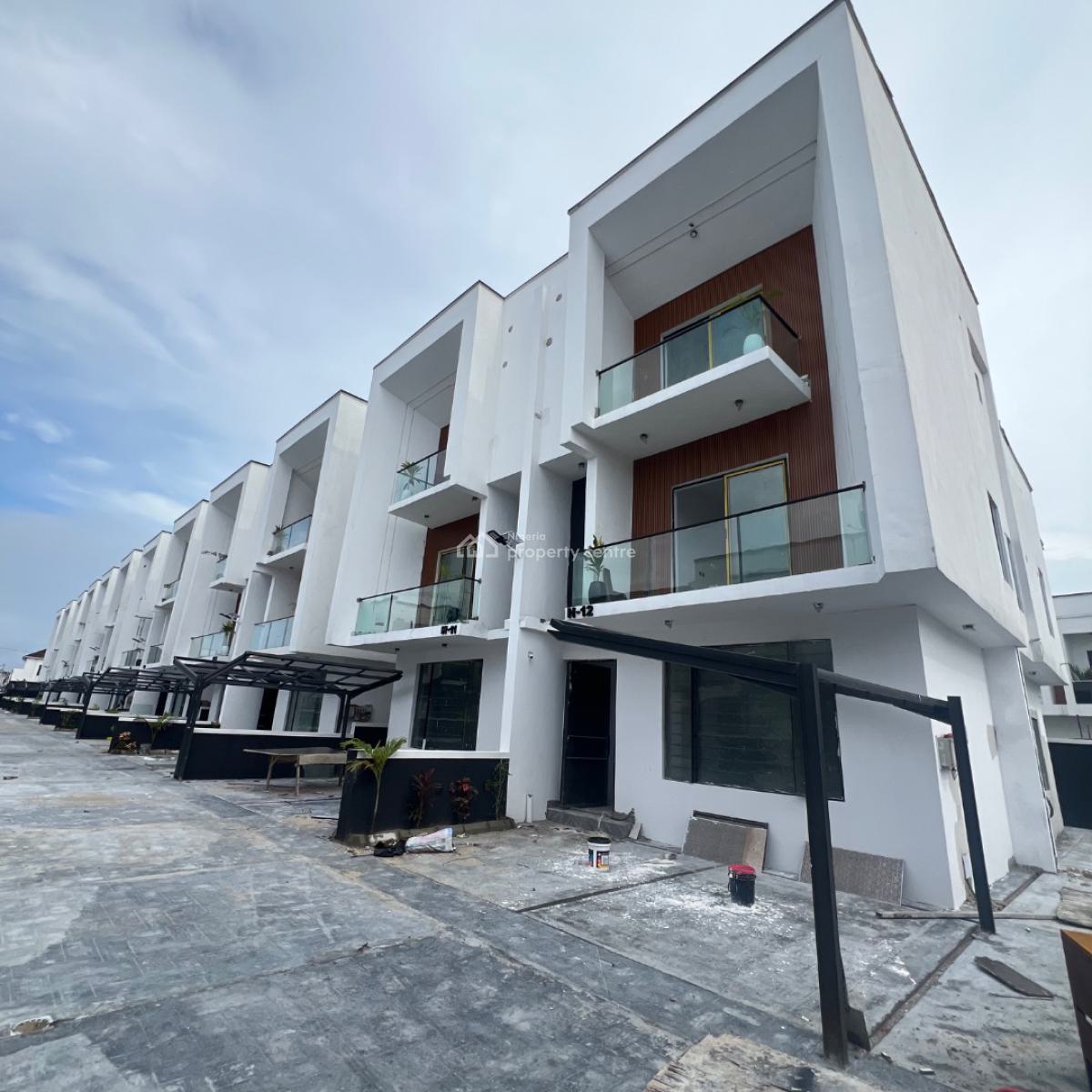 4 Bedroom Bq, Ikota, Lekki, Lagos, Semi-detached Duplex for Sale