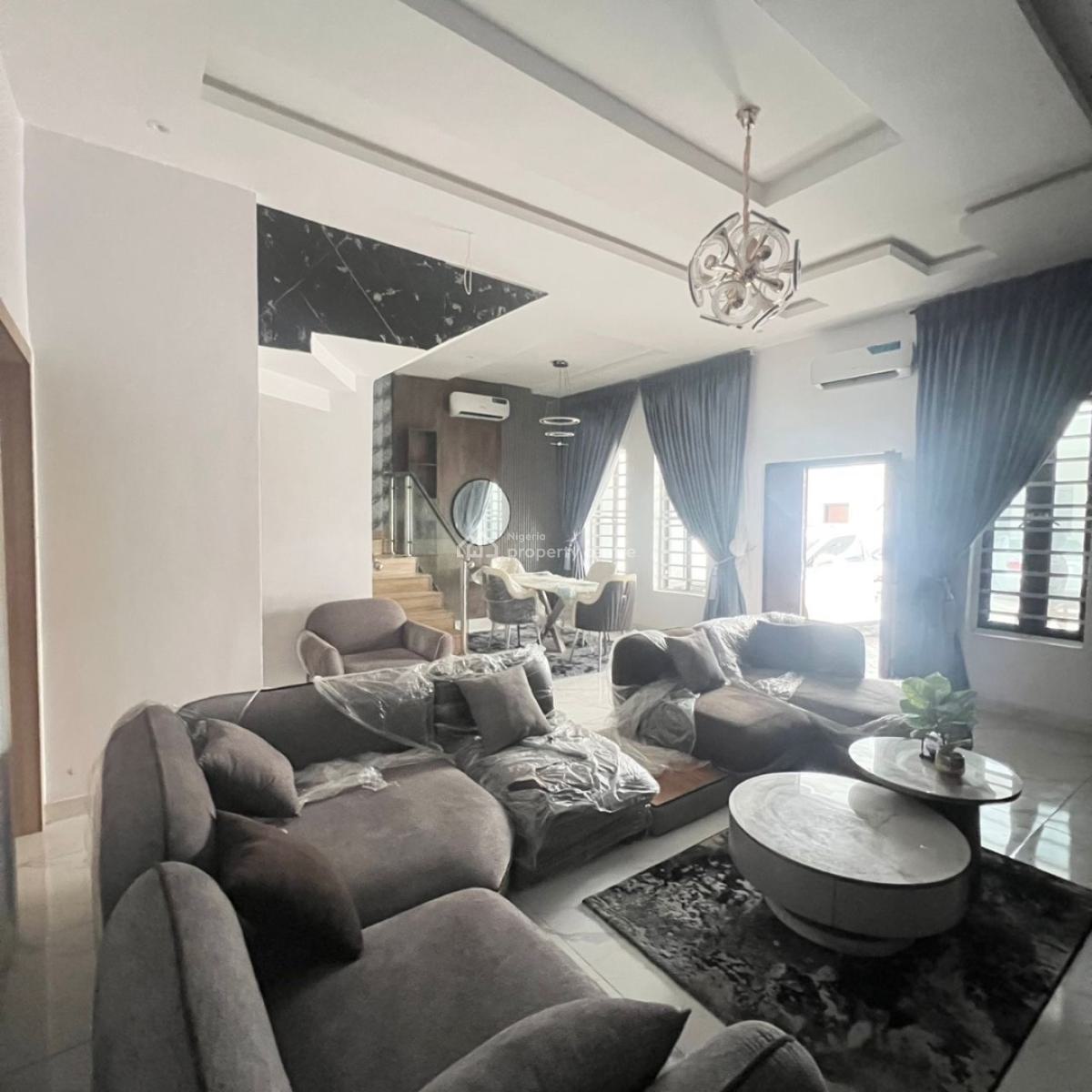 4bedroom Fully Furnished Terrace Duplex, Orchid Road, Lekki Expressway, Lekki, Lagos, Terraced Duplex for Rent
