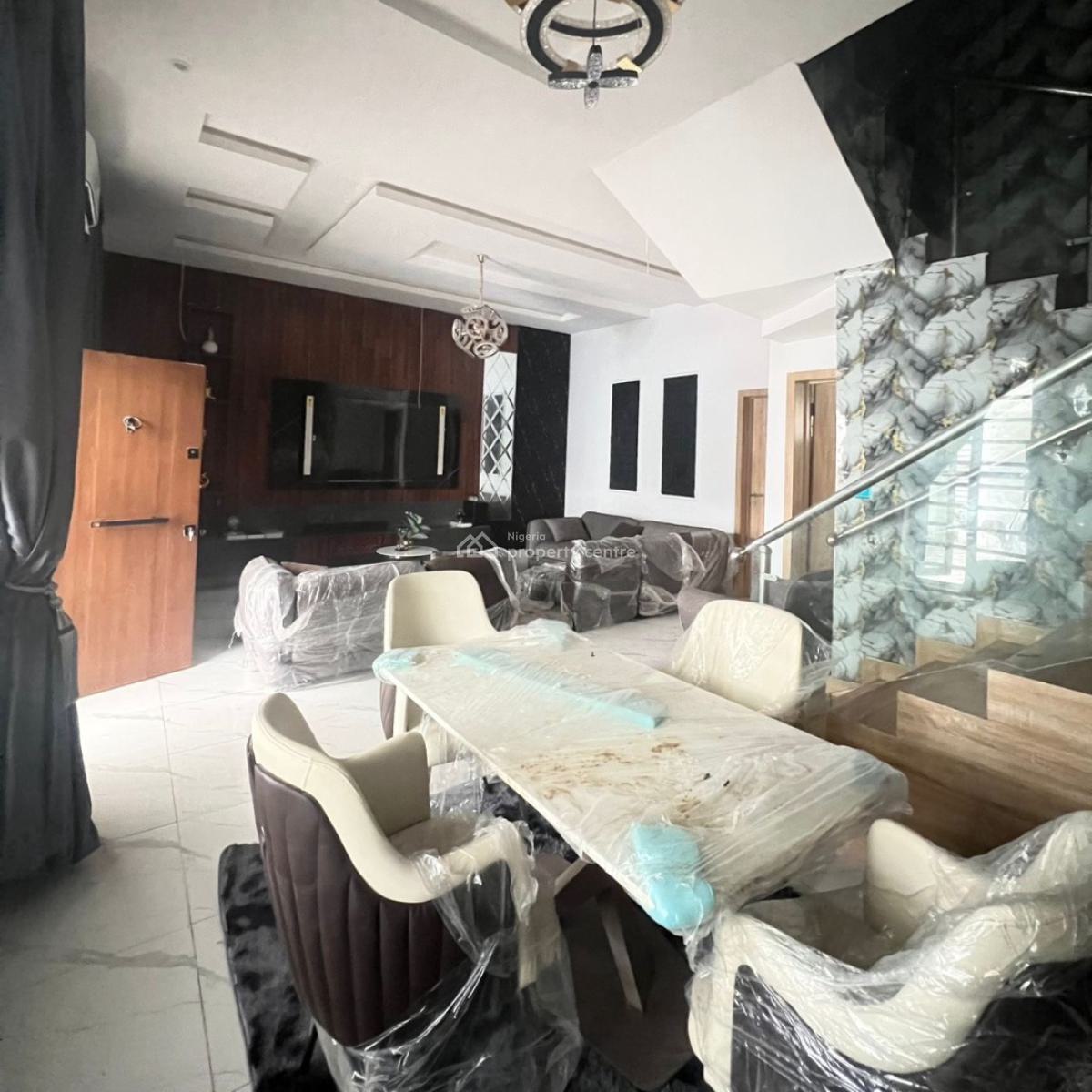 4bedroom Fully Furnished Terrace Duplex, Orchid Road, Lekki Expressway, Lekki, Lagos, Terraced Duplex for Rent
