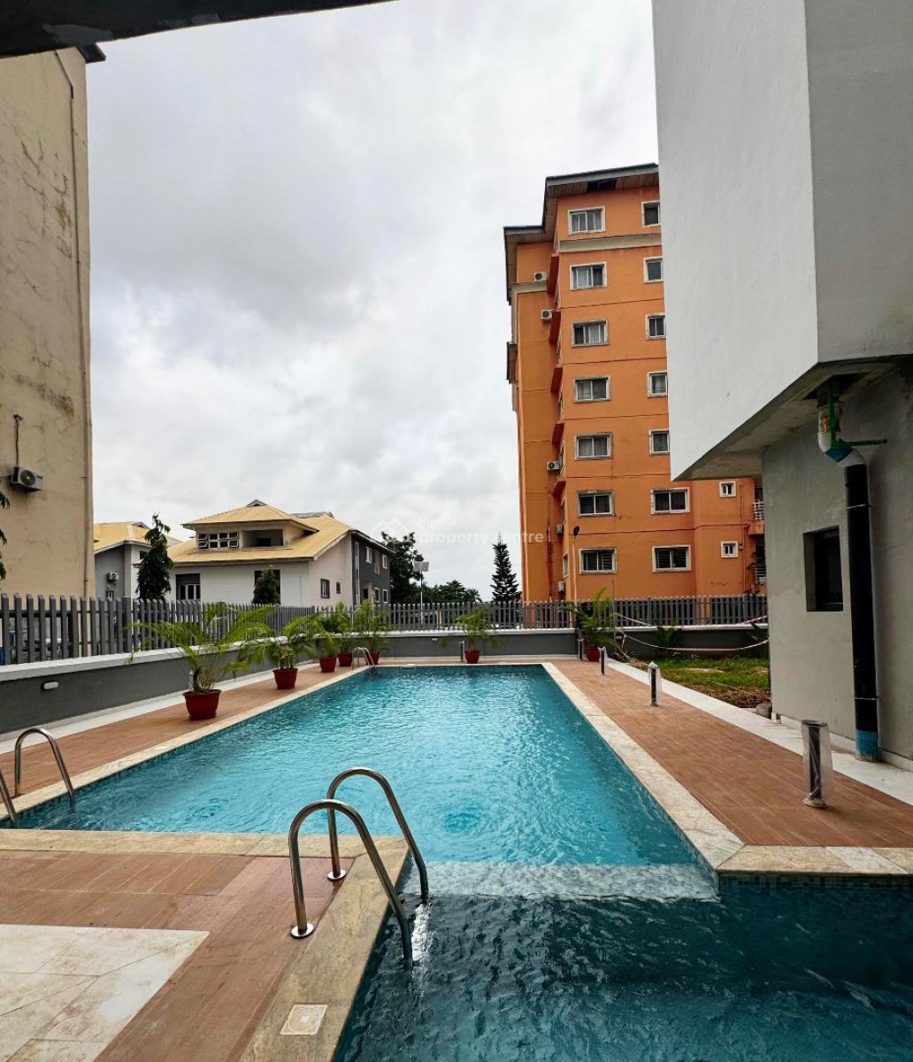 Modern 3-bedroom Apartment with Bq, Swimming Pool & Gym, Ikate, Lekki, Lagos, Flat / Apartment for Rent