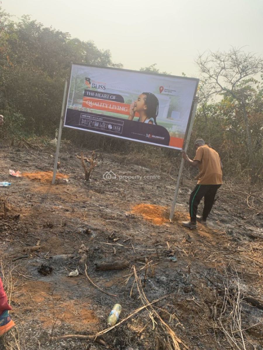 Verified and Affordable Land in a Built Up Location, Milebrook Bliss Estate Obafemi Owode Ogun State, Obafemi Owode, Ogun, Commercial Land for Sale