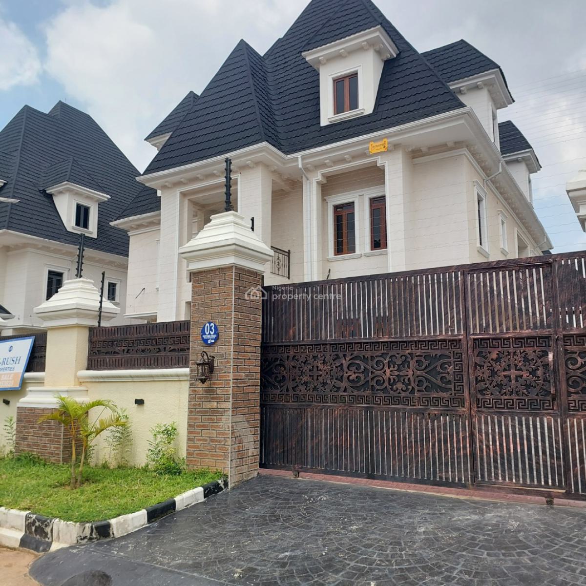 a Luxury 7bedroom Detached Duplex, Effab Metropolis Estate, Gwarinpa Extension,kubwa Express Road, Abuja, Gwarinpa, Abuja, Detached Duplex for Sale