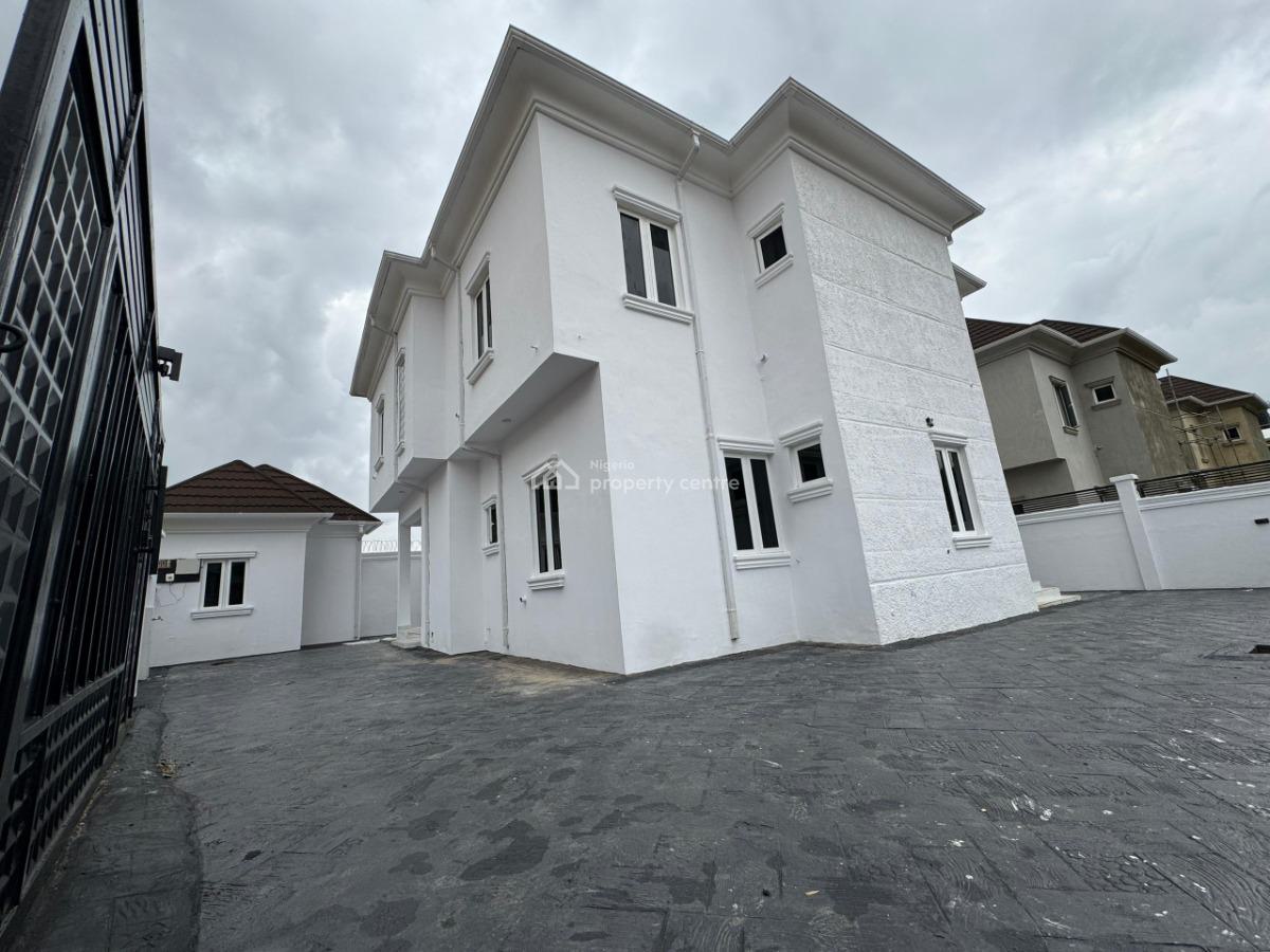 4 Bedroom Duplex, Sky Mall Area, Sangotedo, Ajah, Lagos, Semi-detached Duplex for Sale