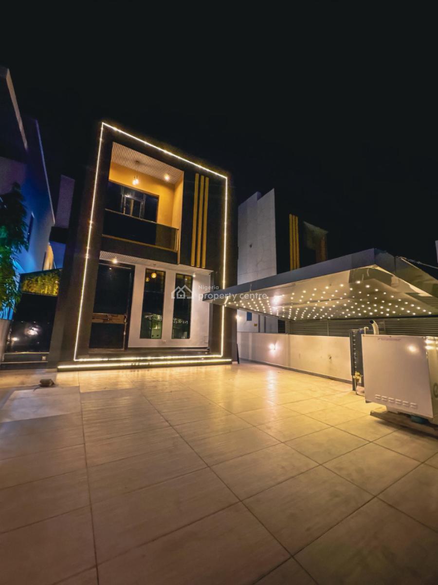 Detailed 4 Bedrooms Self-compound House, Prepared for Your Arrival, Osapa London, Osapa, Lekki, Lagos, Detached Duplex Short Let