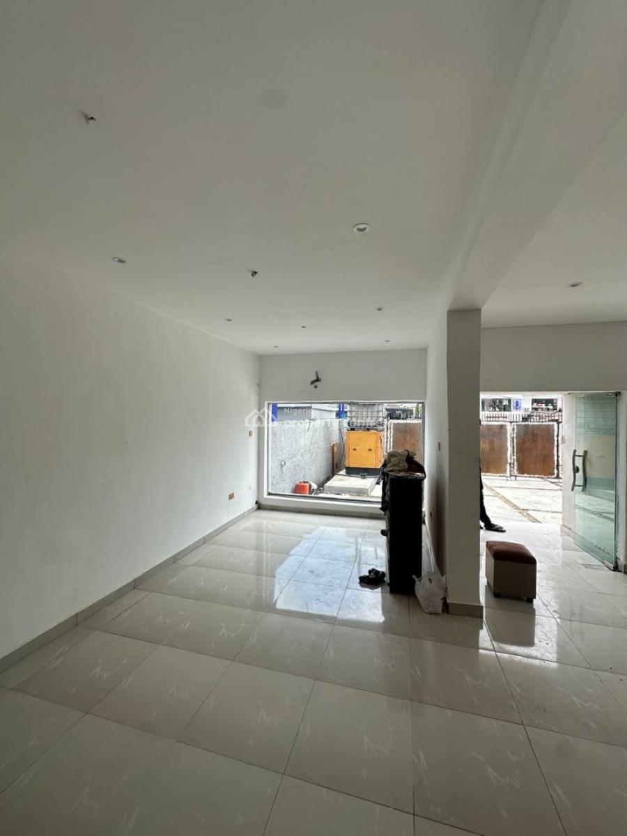 Newly Renovated 150sqm Ground Floor Commercial Space on a Busy Street, Lekki Phase 1, Lekki, Lagos, Commercial Property for Rent
