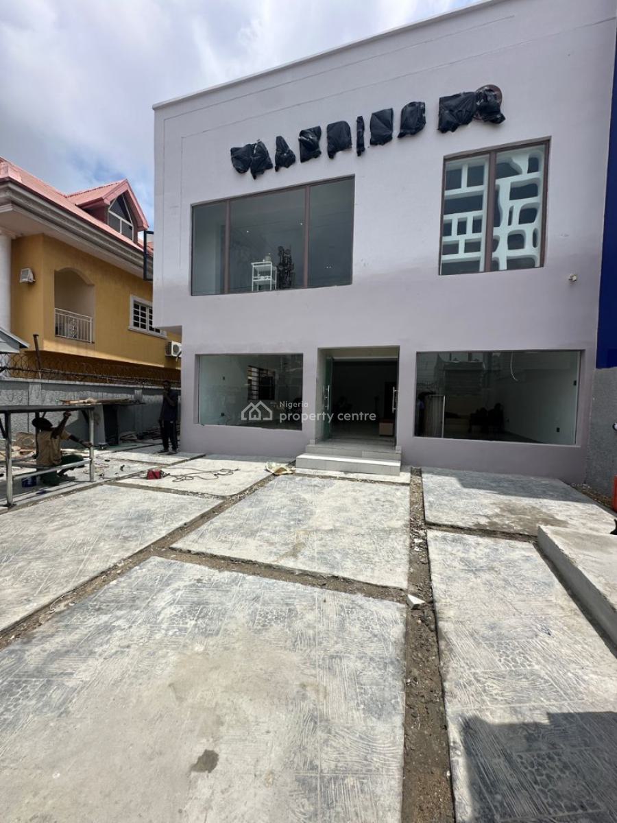 Newly Renovated 150sqm Ground Floor Commercial Space on a Busy Street, Lekki Phase 1, Lekki, Lagos, Commercial Property for Rent
