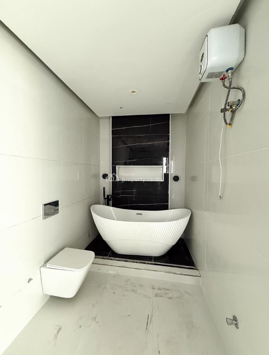 a Magnificent Contemporary Brand New 4 Bedroom Terrace with Bq, Ikate, Lekki, Lagos, Terraced Duplex for Sale