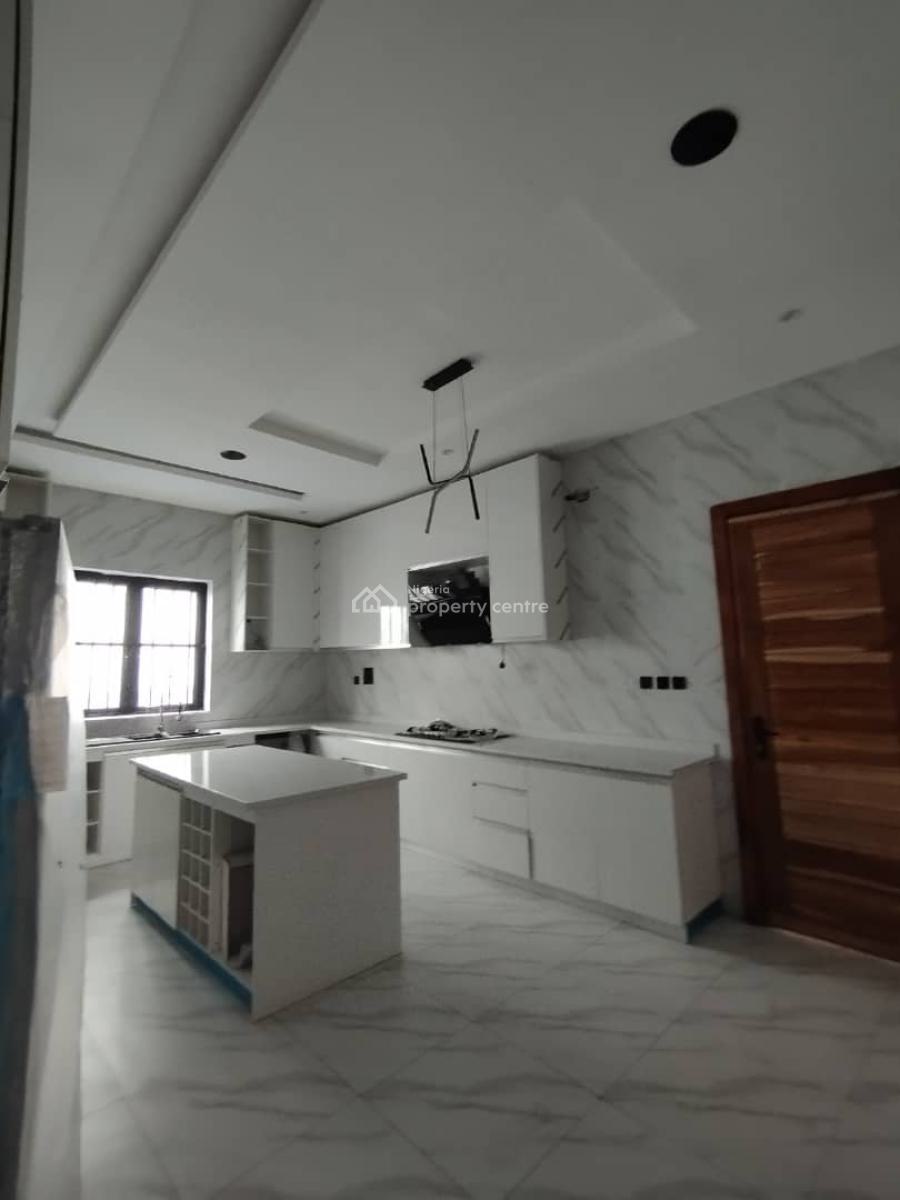 Newly Built 5 Bedroom Detached Duplex with Bq, Pool in a Secure Estate, Chevron Drive, Lekki, Lagos, Detached Duplex for Rent