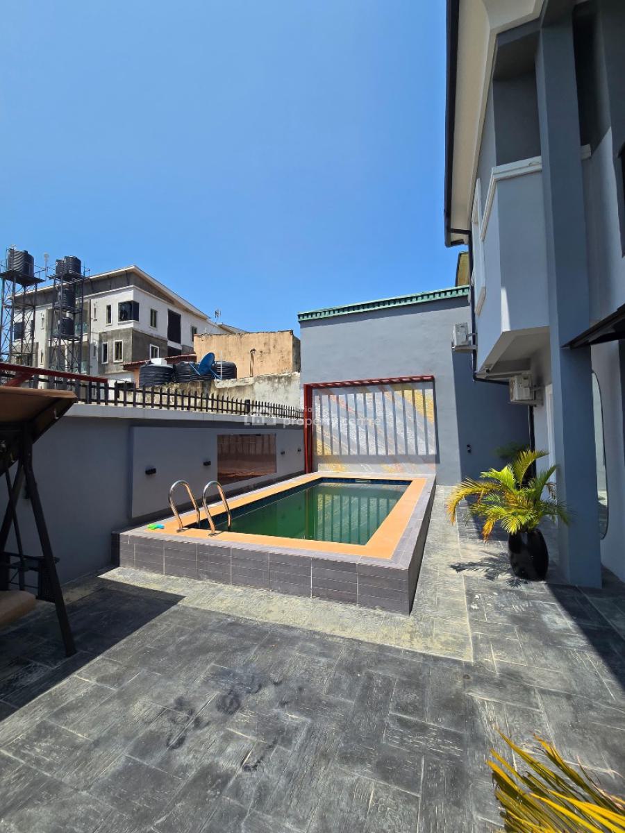 Beautiful 5 Bedroom Duplex with a Bq Within a Secured Estate with a Pool, Ikate, Lekki, Lagos, House for Sale