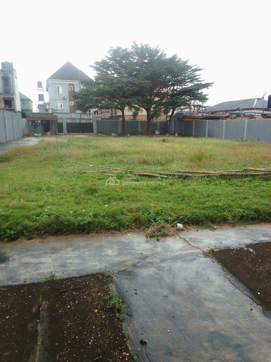 Block of 4 Flat of 3 Bedroom Step Back on 1691 Square Meter Land,3 Plots, Fagba, New Oko-oba, Agege, Lagos, Block of Flats for Sale