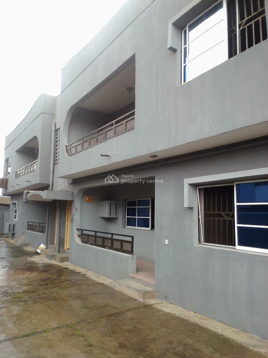 Block of 4 Flat of 3 Bedroom Step Back on 1691 Square Meter Land,3 Plots, Fagba, New Oko-oba, Agege, Lagos, Block of Flats for Sale