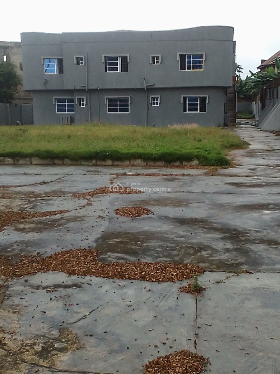 Block of 4 Flat of 3 Bedroom Step Back on 1691 Square Meter Land,3 Plots, Fagba, New Oko-oba, Agege, Lagos, Block of Flats for Sale