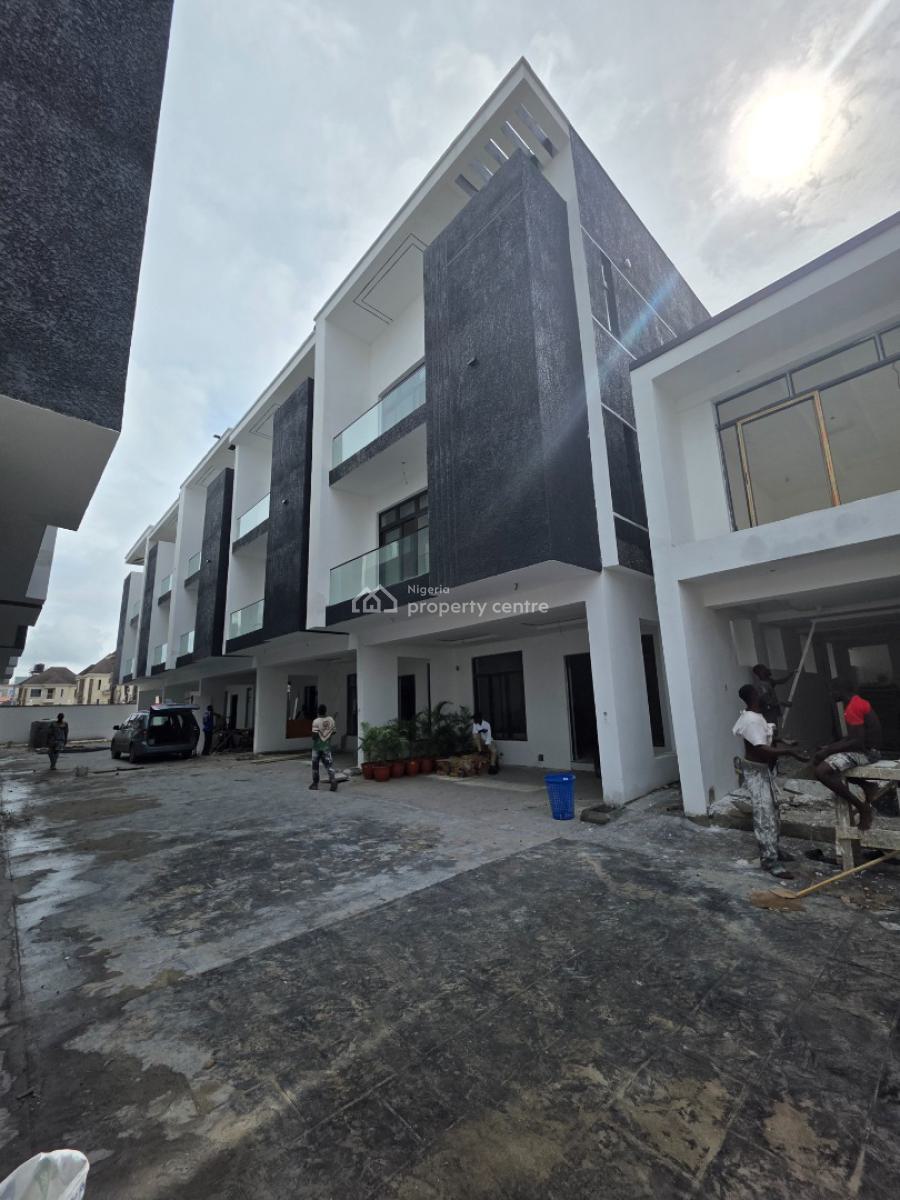 Luxury 5 Bedroom Terrace Duplex with Swimming Pool + Gym, Off Gbangbala Street, Ikate Elegushi, Lekki, Lagos, Terraced Duplex for Sale