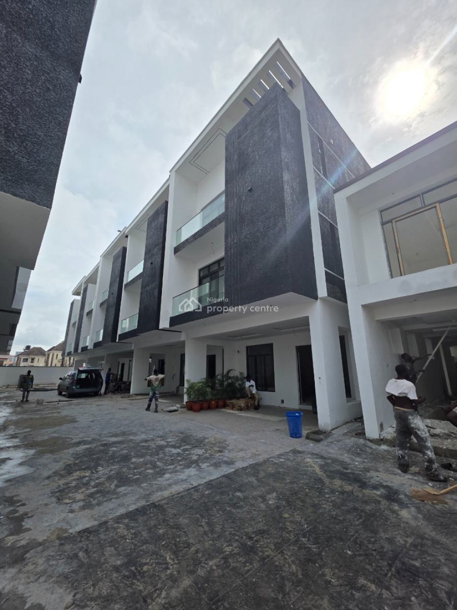 Luxury 5 Bedroom Terrace Duplex with Swimming Pool + Gym, Off Gbangbala Street, Ikate Elegushi, Lekki, Lagos, Terraced Duplex for Sale