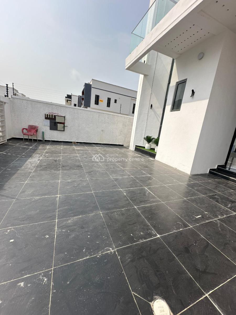 Contemporary 5 Bedroom Fully Detached Duplex with Bq, Pool & Inverter, Ajah, Lagos, Detached Duplex for Sale