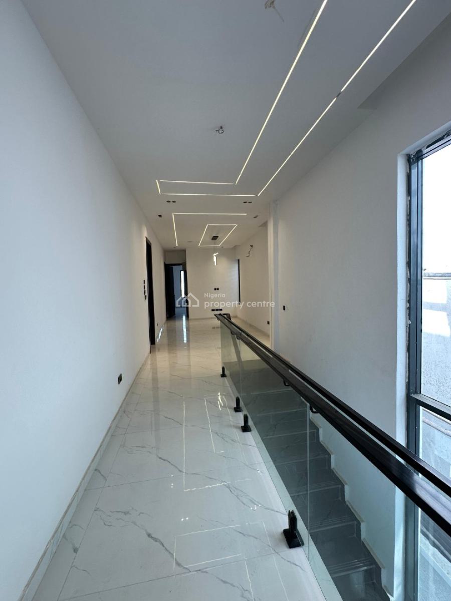 Contemporary 5 Bedroom Fully Detached Duplex with Bq, Pool & Inverter, Ajah, Lagos, Detached Duplex for Sale