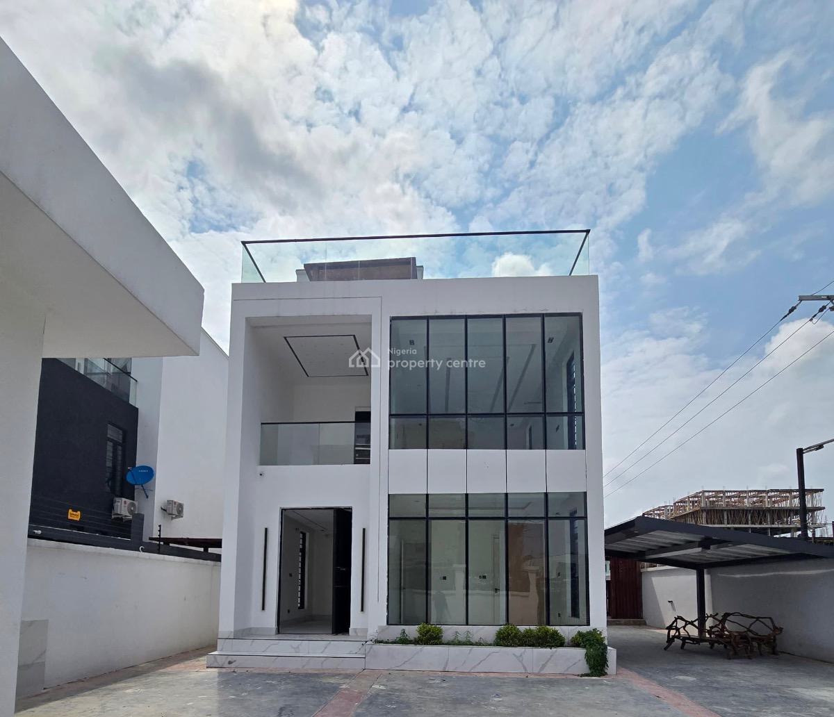 Luxury 5 Bedroom Detached Duplex with Bq in a Secure Estate, Lekki Phase 1, Lekki, Lagos, Detached Duplex for Sale