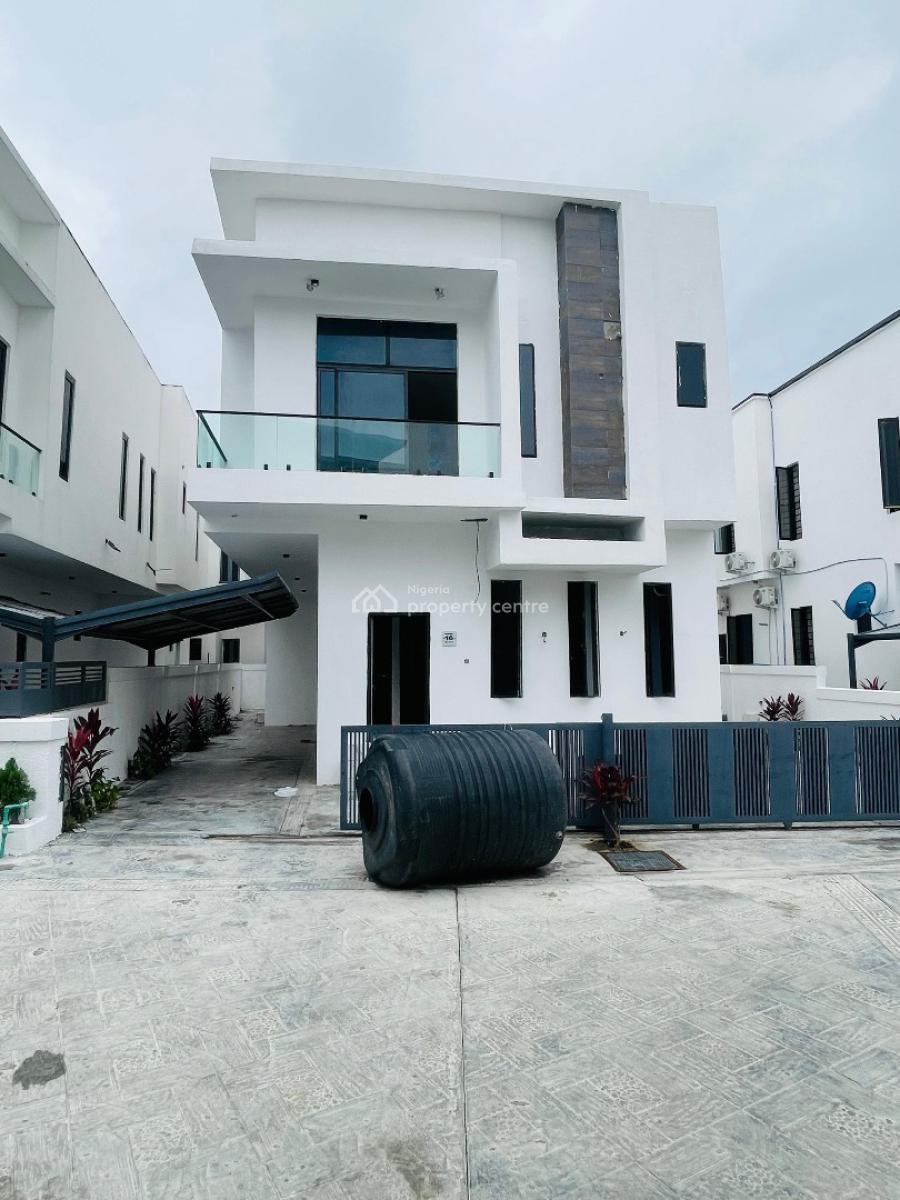 Pristine 4 Bedroom  Fully Detached with Bq, Stunningly Designed Home with Study and Bq in an Estate, Orchid, Lekki, Lagos, Detached Duplex for Sale