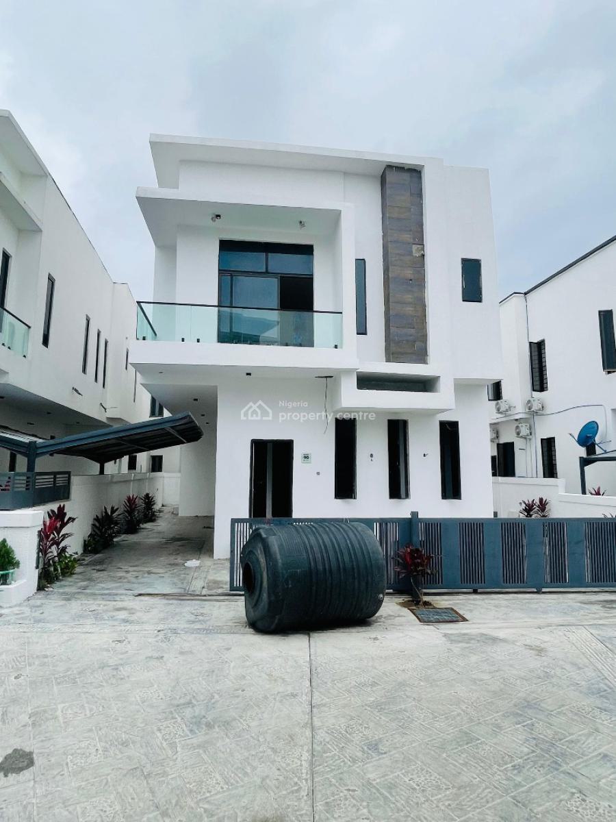 Pristine 4 Bedroom  Fully Detached with Bq, Stunningly Designed Home with Study and Bq in an Estate, Orchid, Lekki, Lagos, Detached Duplex for Sale